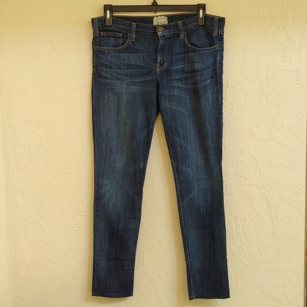 Current/Elliott the Roller Mid Rise Ankle Jeans in Pacific Wash Size 30